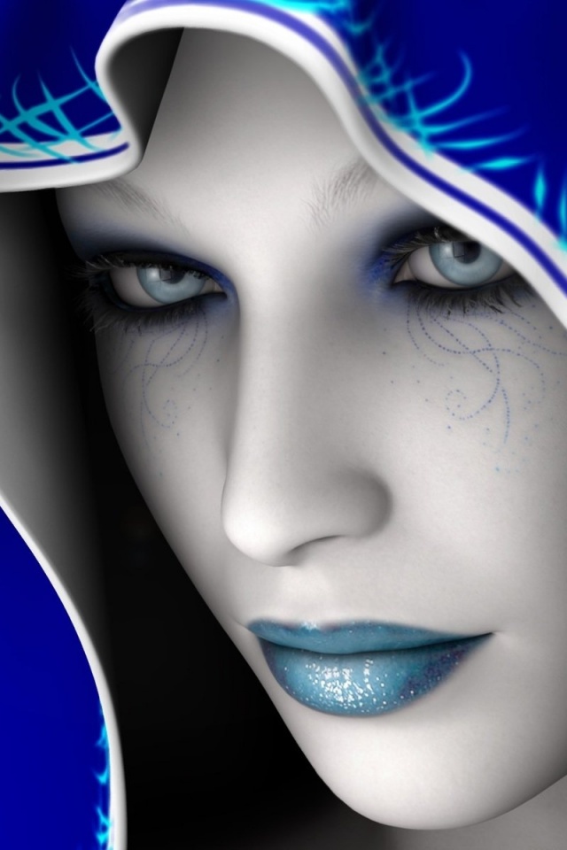 Магичка в капюшоне обои