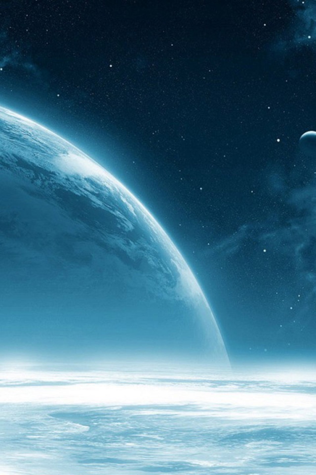 Планета за горизонтом обои