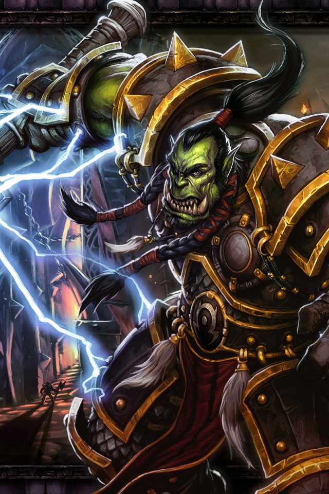 Орк из WOW обои