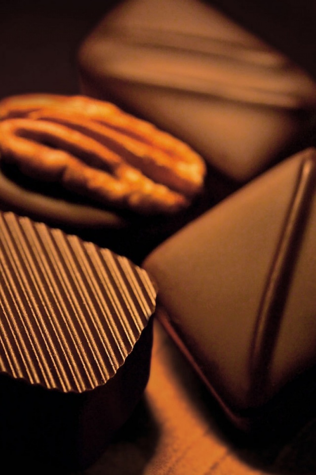 Шоколадные конфеты обои