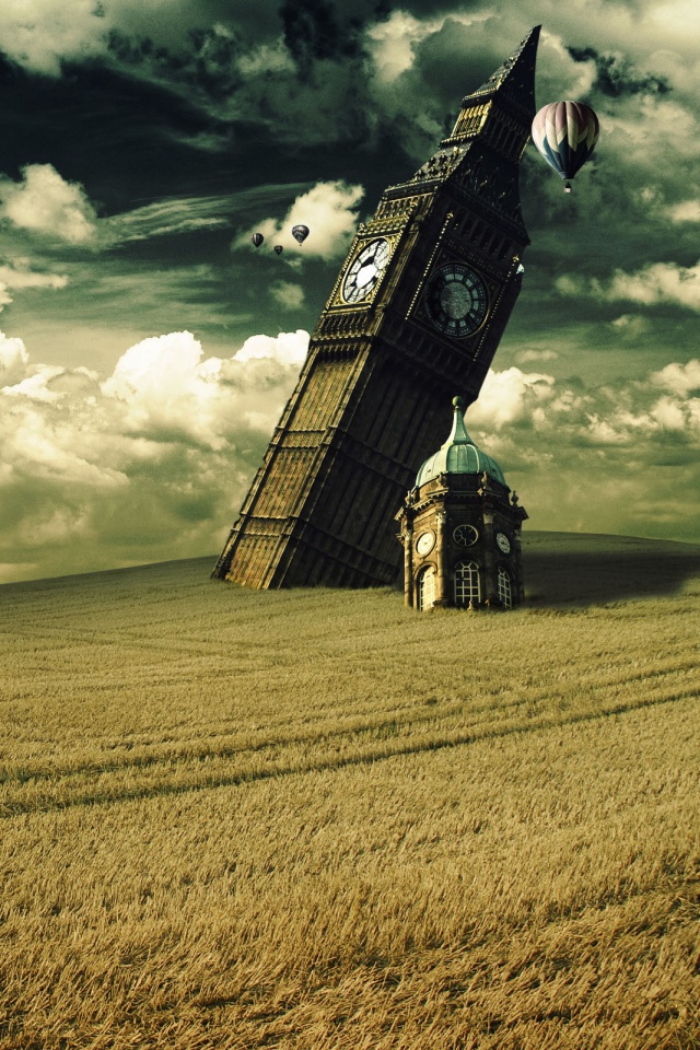 Лондон через тысячи лет обои