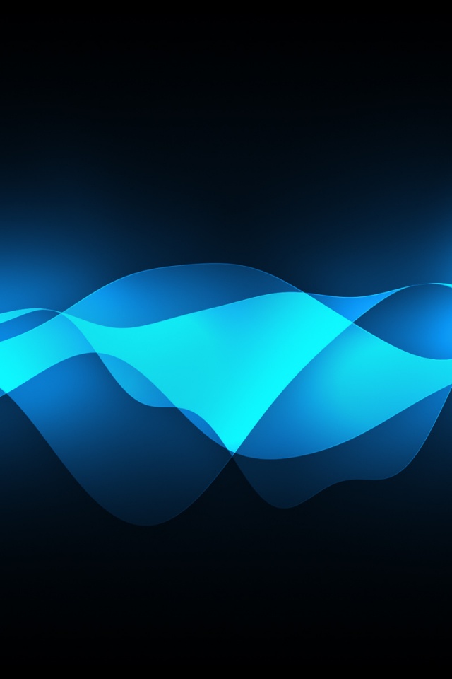 Синии волны обои