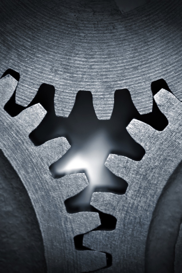 Три сцепленных шестерни обои