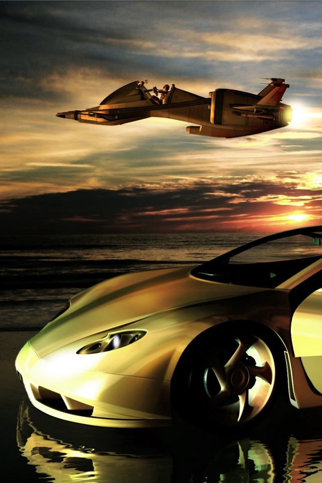 Транспорт будущего обои