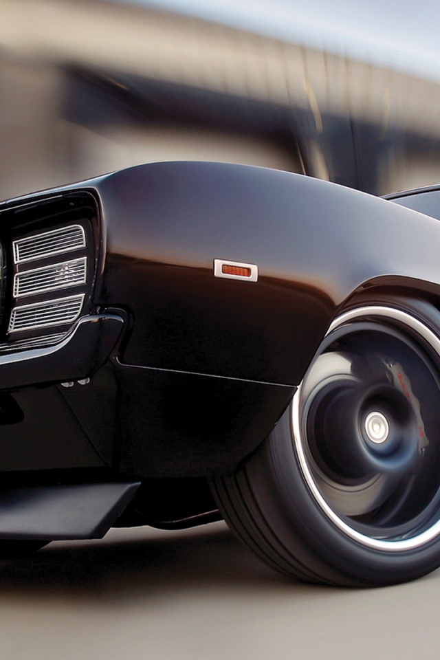 Мускул кар на повороте обои