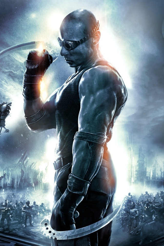 Риддик с клинками обои