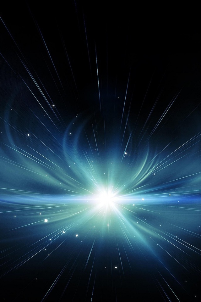 Летящий на тебя свет обои