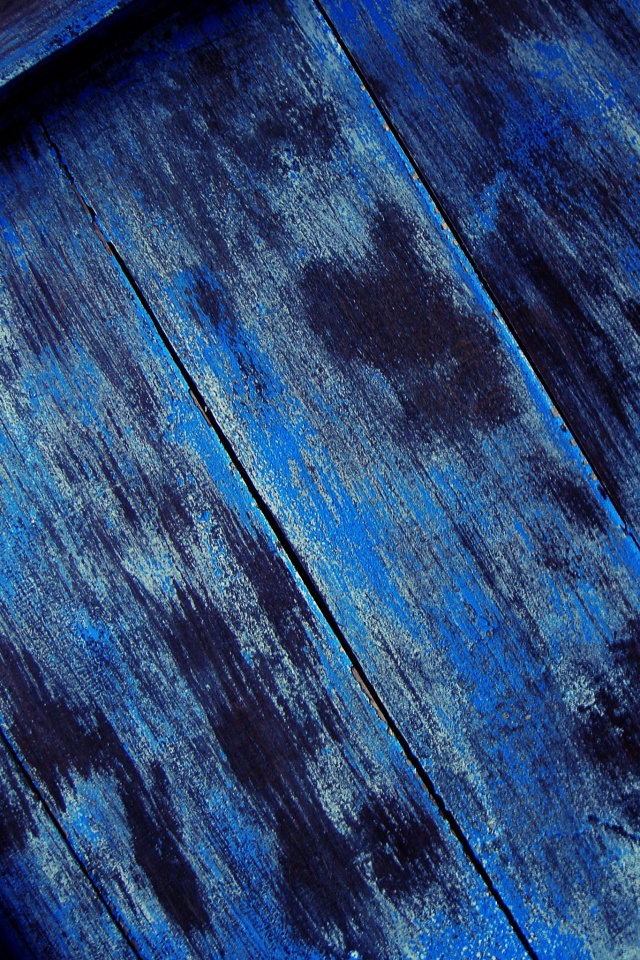 Некогда синий забор обои