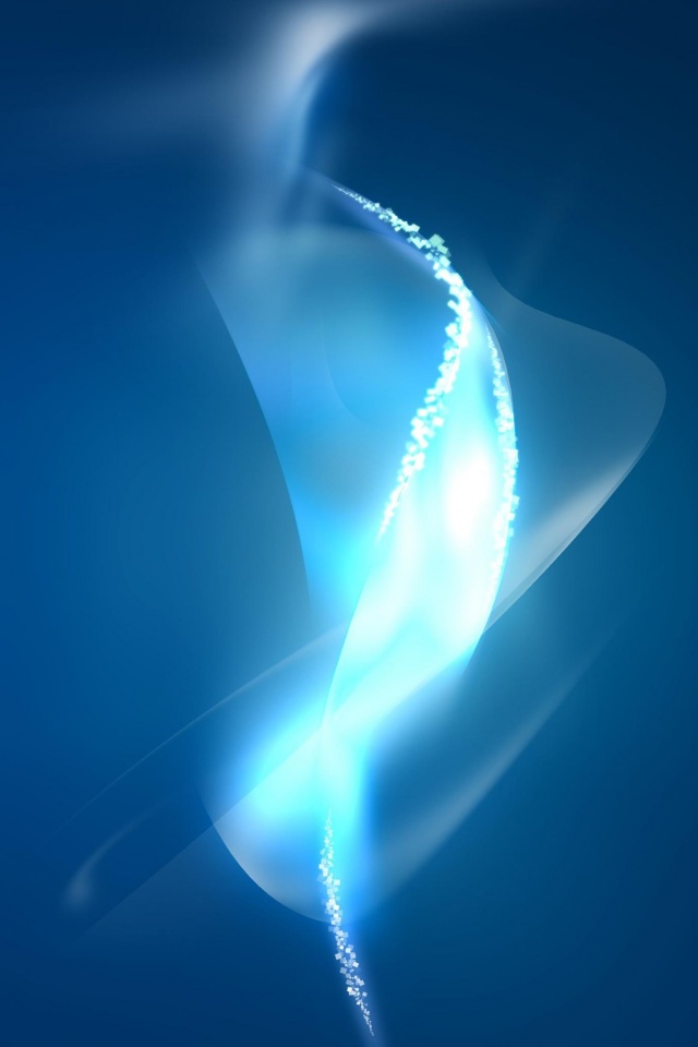 Светящаяся вертикальная волна обои