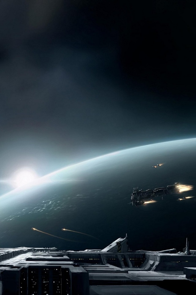 Космическая баталия обои