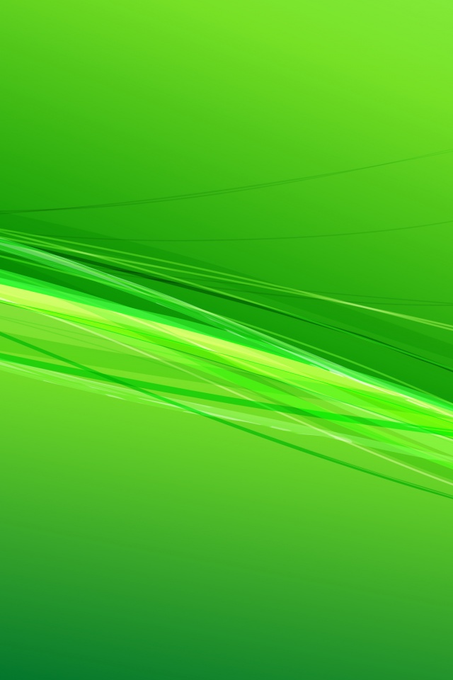 Переплетение зеленых полос обои