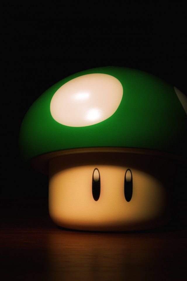 Гриб из игры марио обои