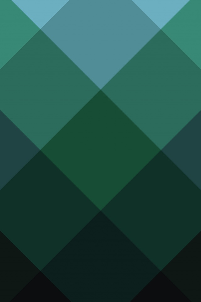Зелёные ромбы обои