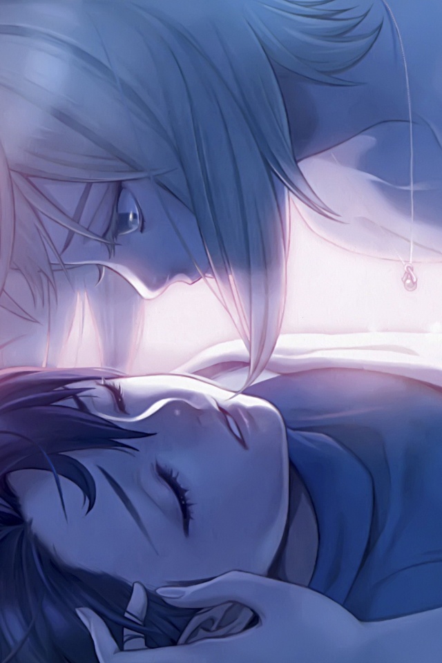 За секунду до поцелуя обои