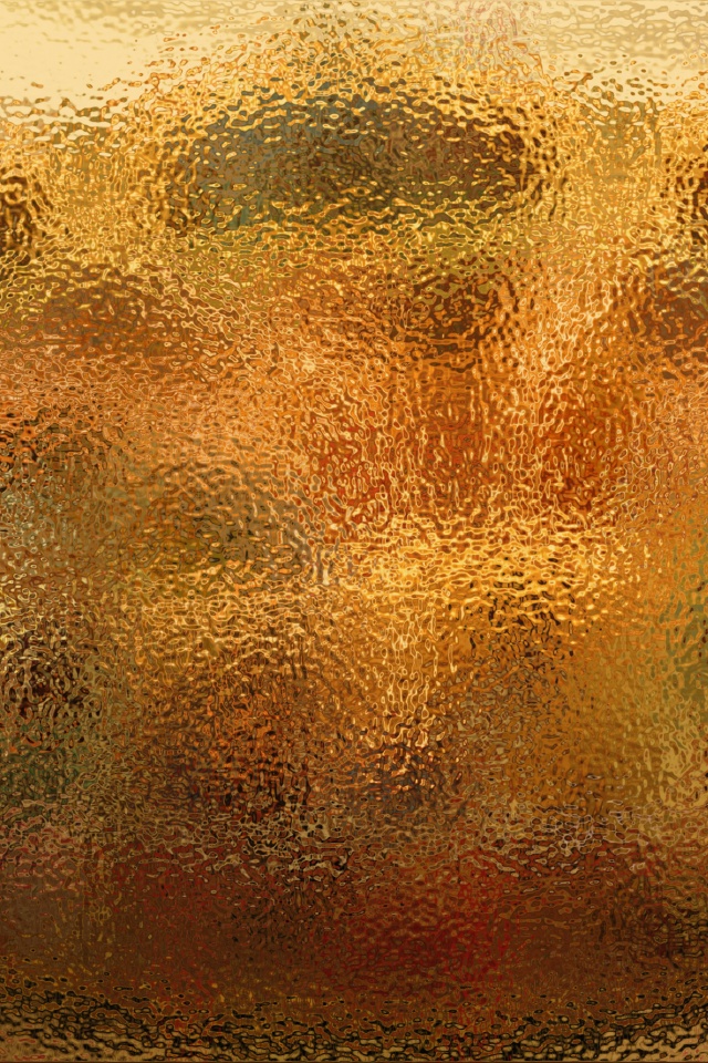 Желтоватое неровное стекло обои