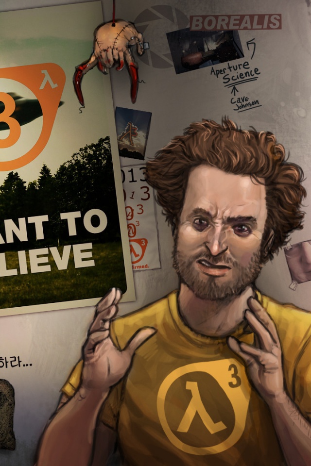 Half Life 3 - I want to believe обои