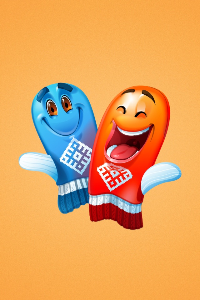 Руковички - символ олимпиады обои