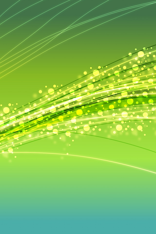 Пучок световых линий обои