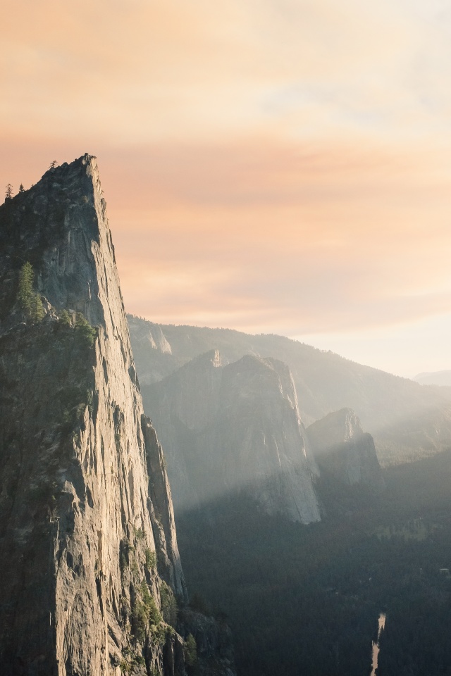 Горный пейзаж обои