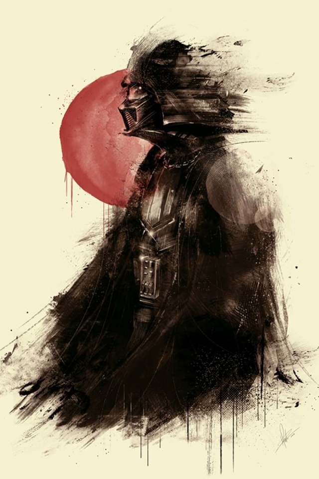 Арт с Дартом Вейдером обои