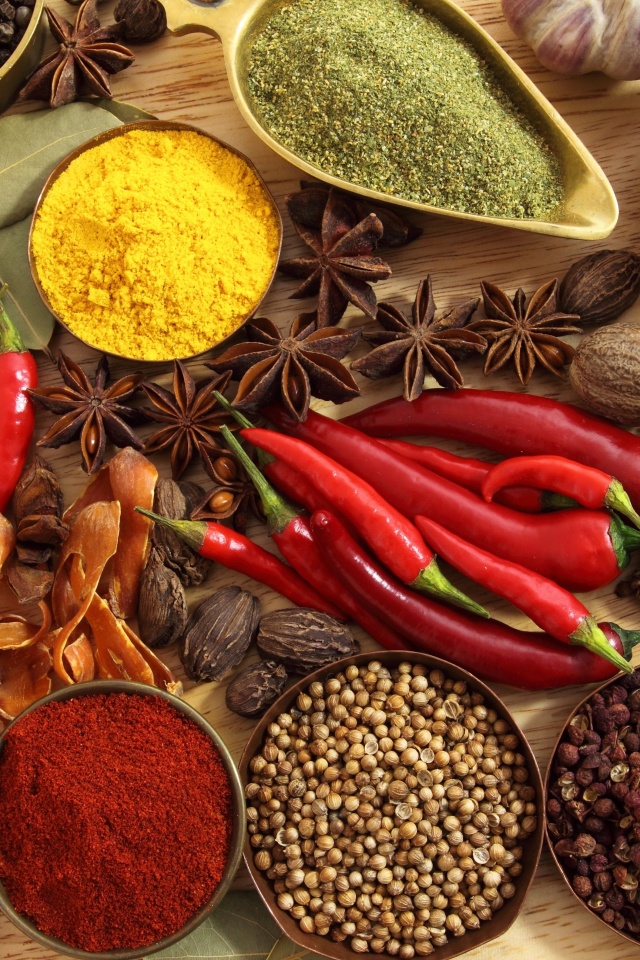 Специи обои