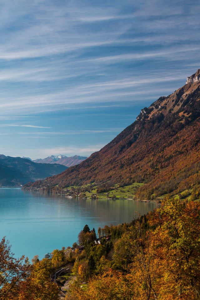 Горное озеро обои