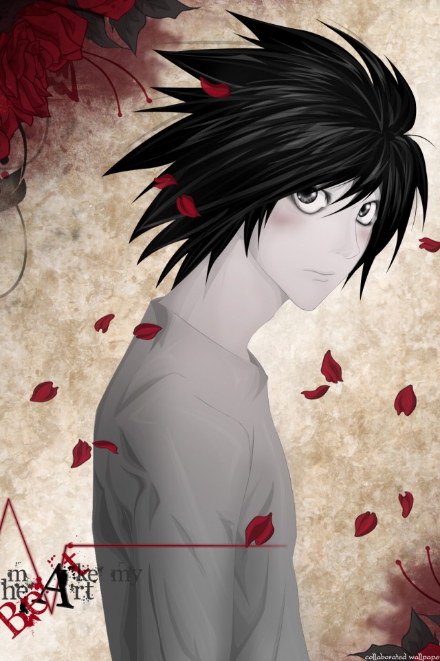 Тетрадь смерти, фанарт обои