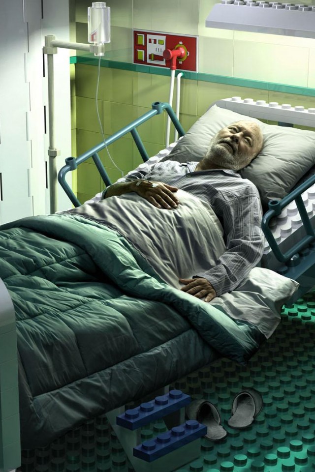 Лего больница обои