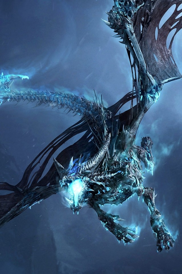 Ледяной дракон обои