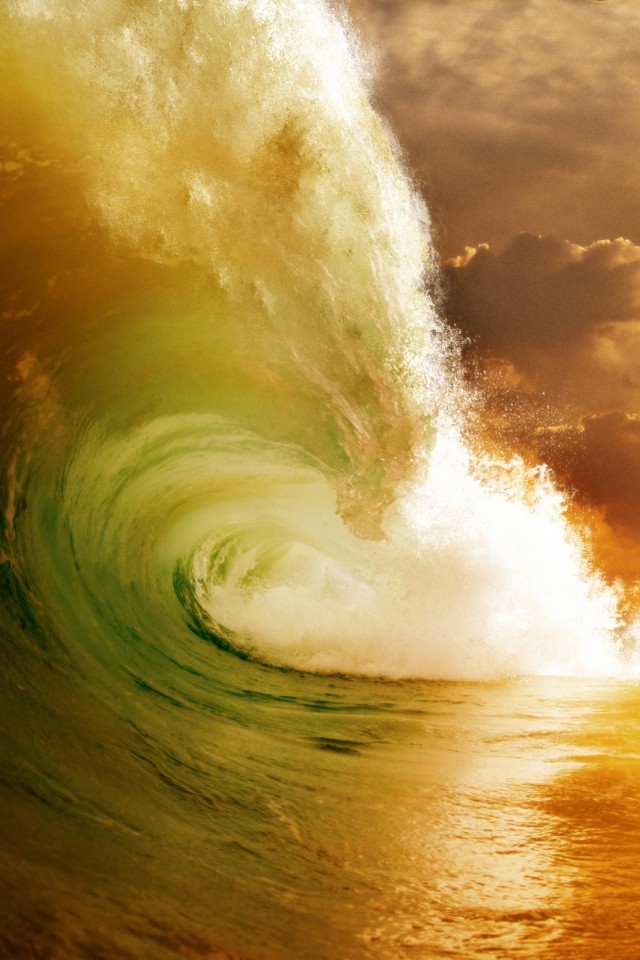 Цунами обои