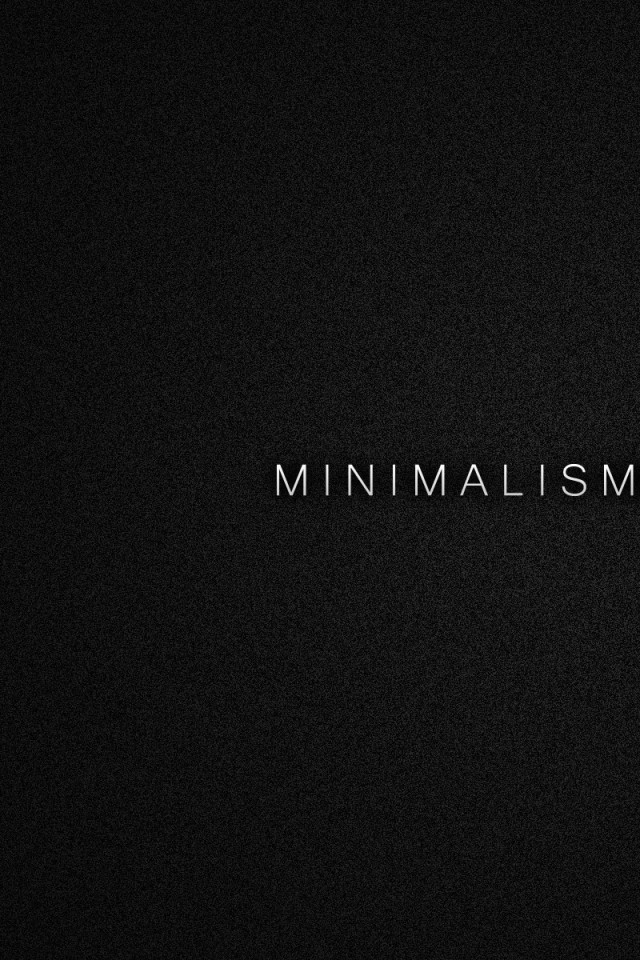 Минимализм обои