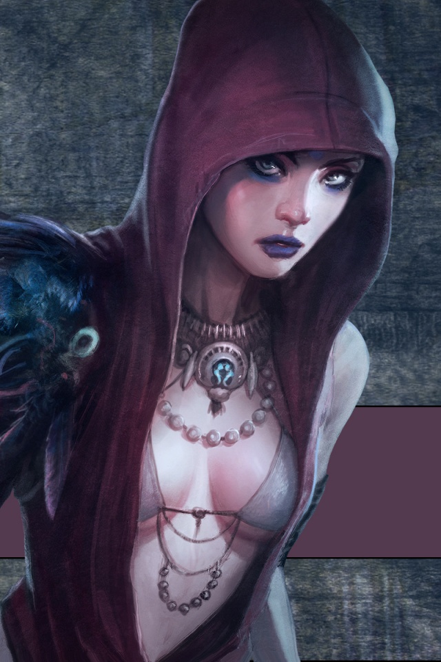 Морриган из Dragon Age обои