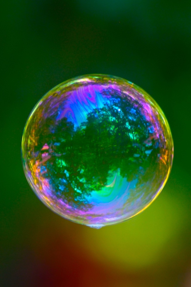 Мыльный пузырь обои