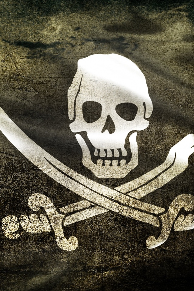 Пиратский флаг обои