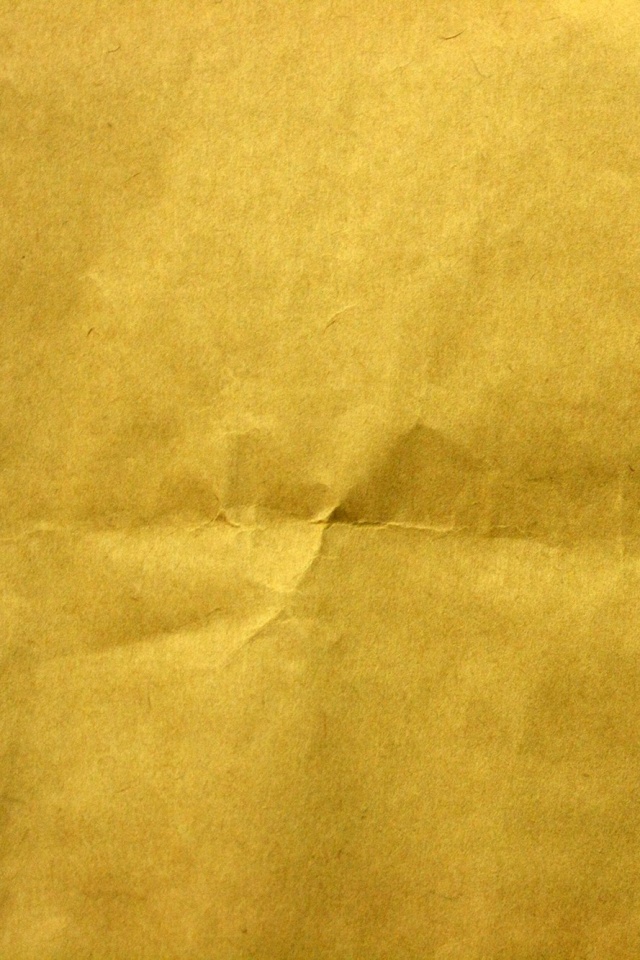 Текстура мятой желтой бумаги обои