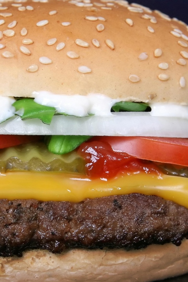 Чизбургер обои