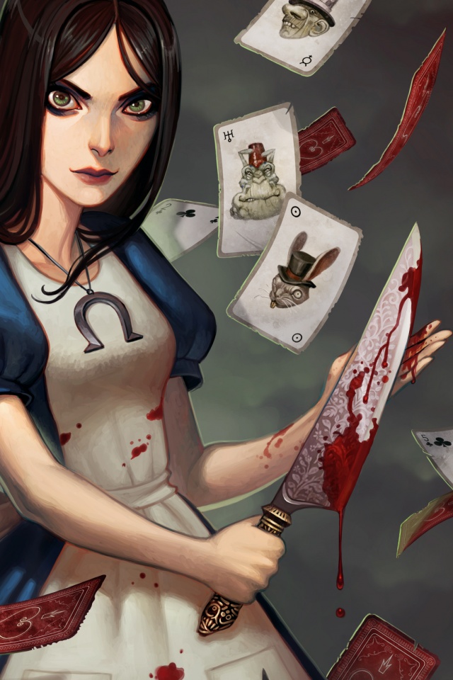 Алиса в стране чудес обои