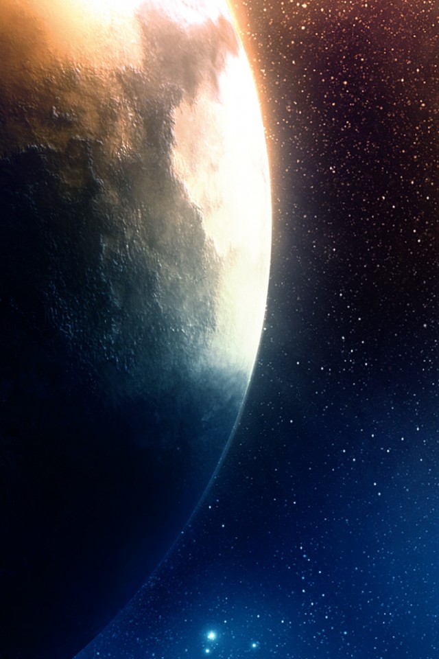 В темном свете обои