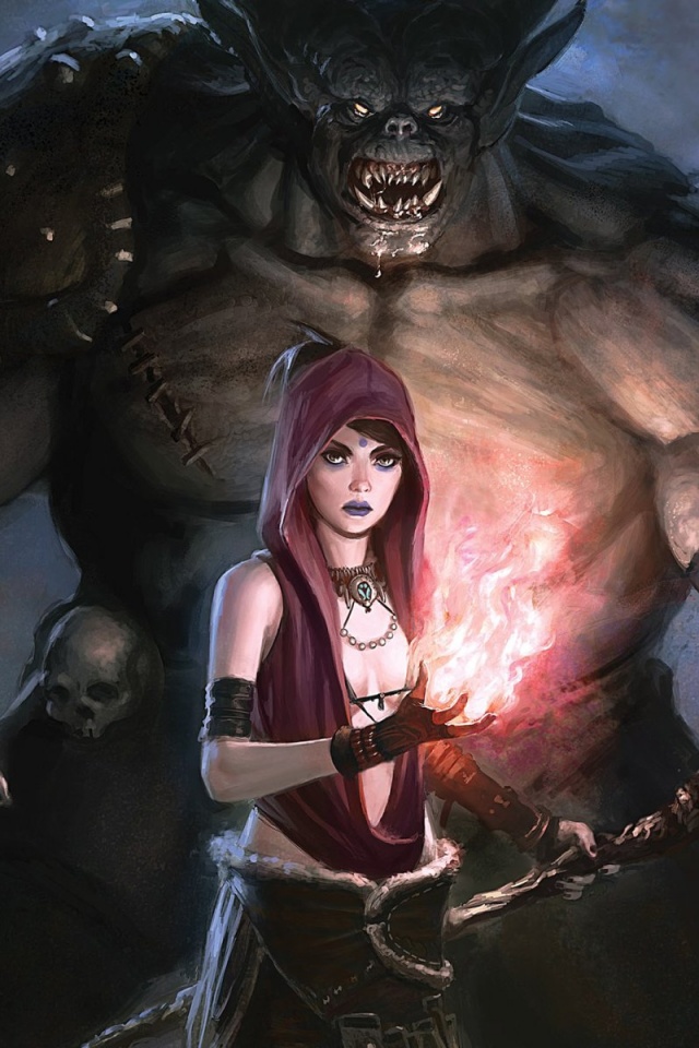 Морриган и порождение зла обои