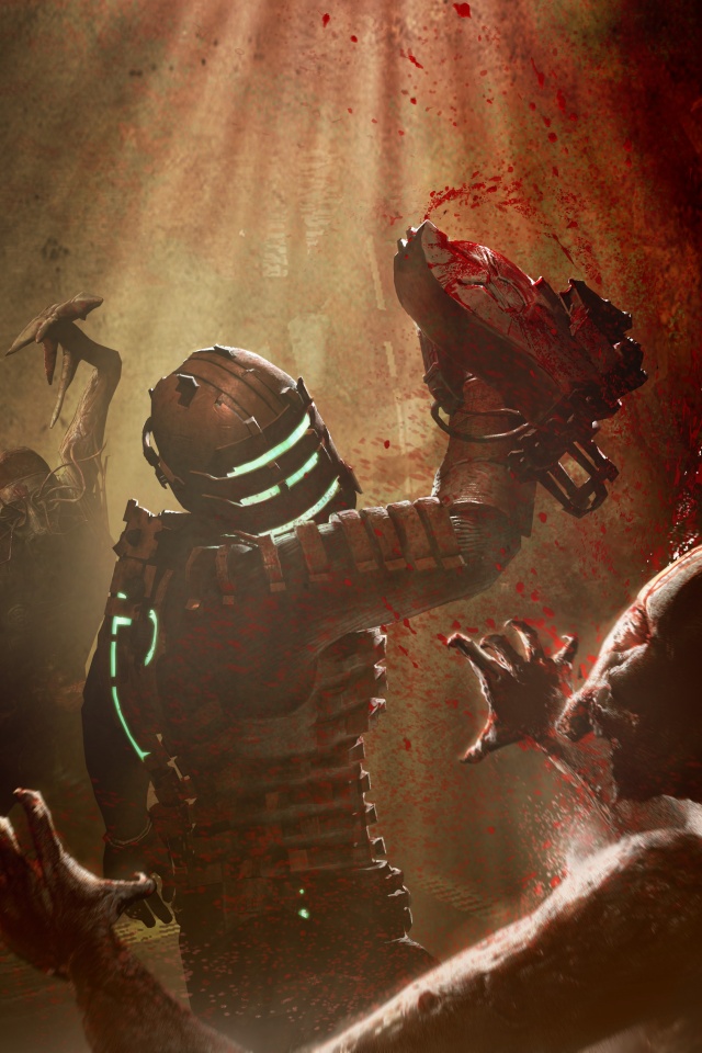 Айзек Кларк выпилил монстра обои