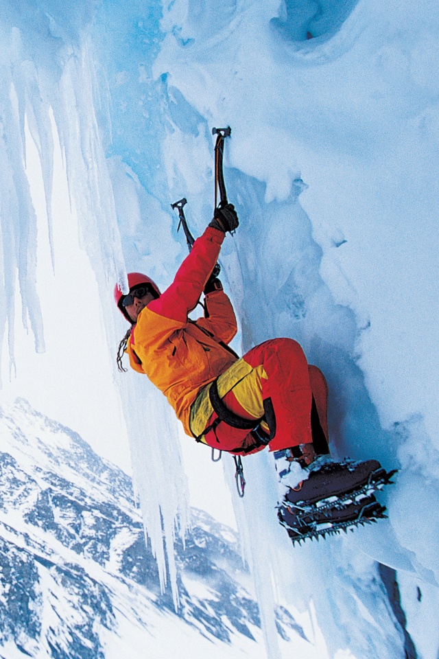 Альпинист обои