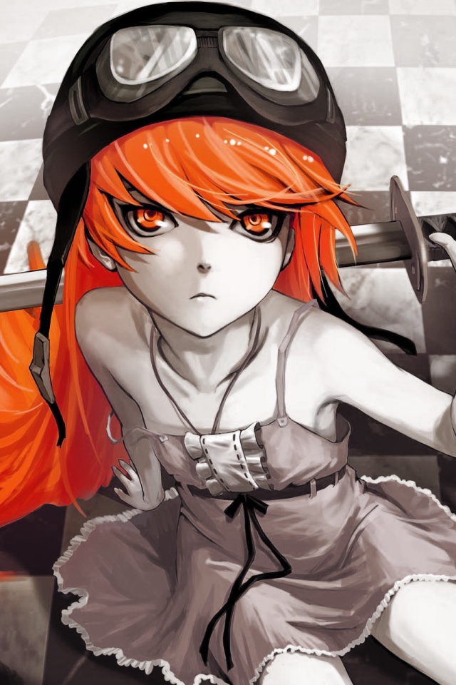 Полувампир из Bakemonogatari обои