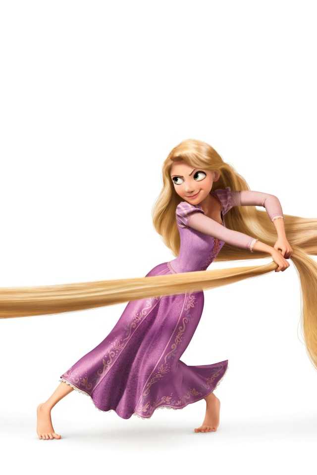 Рапунцель и пойманный Флин обои