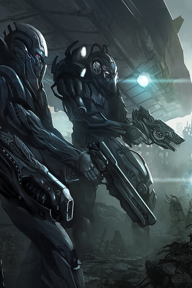 Нападение на землю обои