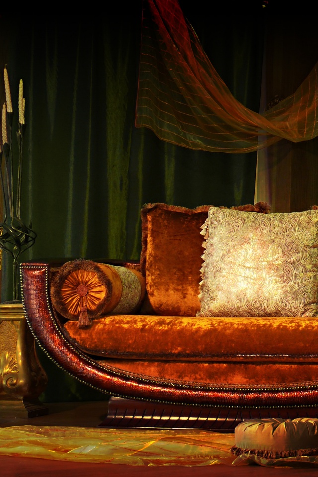 Комната в старом стиле обои