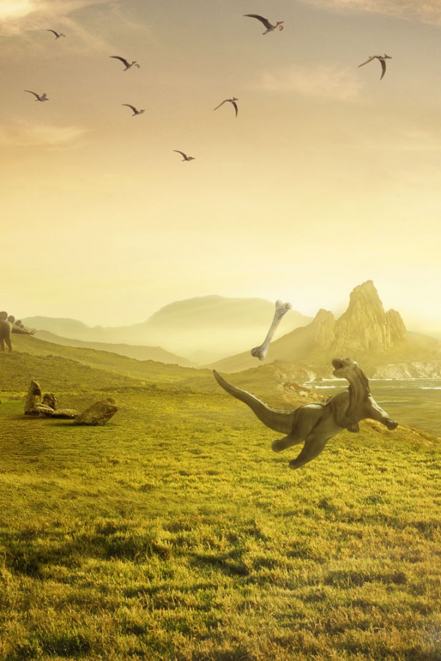 Доисторические игры обои