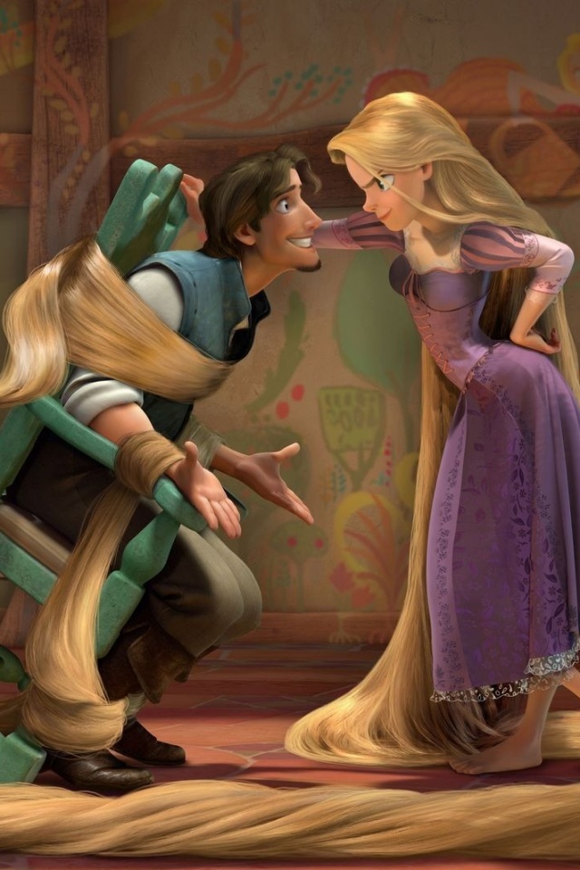 Рапунцель обои