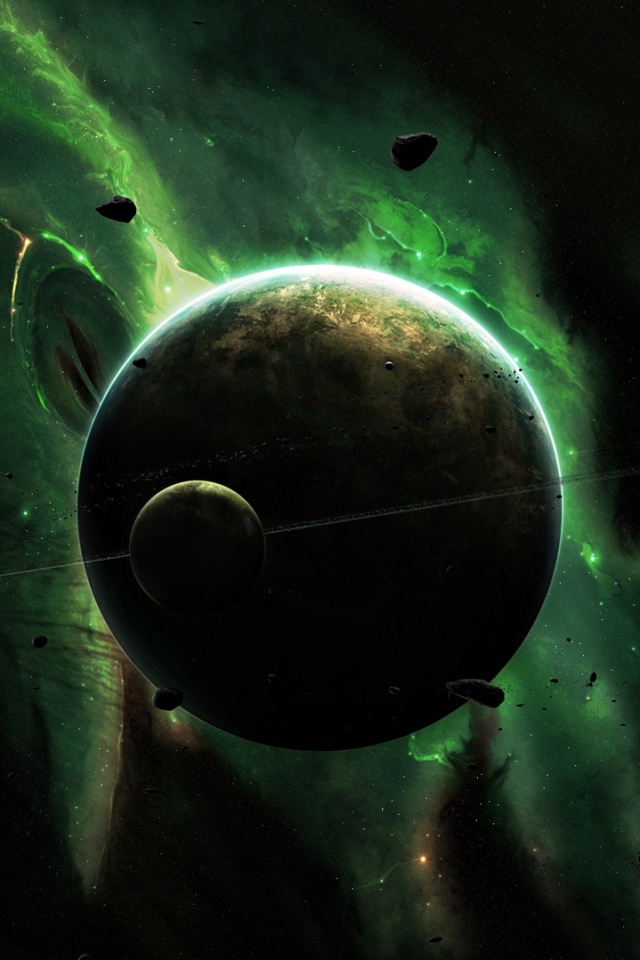 Неизвестная планета обои