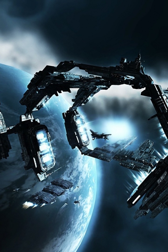 Космический корабль обои