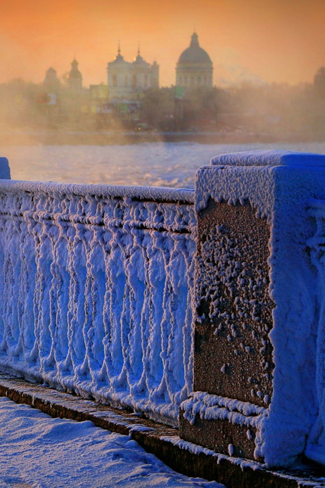 Набережная Невы обои